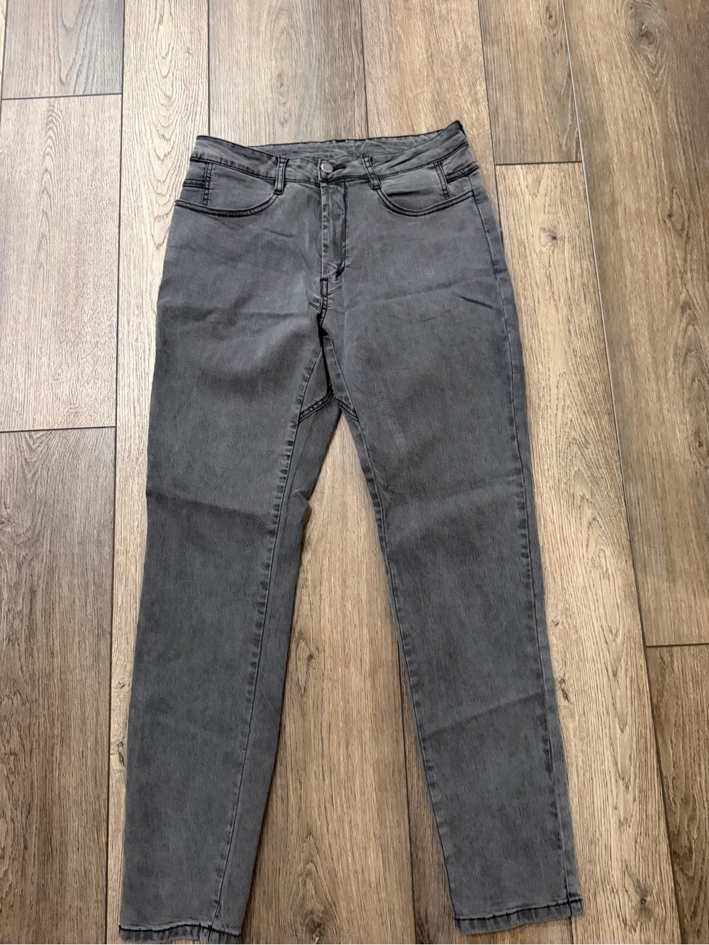 New BYLT Basics Men's Skinny Jeans in Washed Gray Size 32